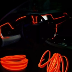 Carub USBli Araç İçi Ayak Altı Led Sese Duyarlı Müziğe Duyarlı 12'li - Rgb USB li 12V/24v uyumlu