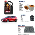 OPEL ASTRA K 1.4 TURBO 150 HP YAĞ BAKIM SETİ